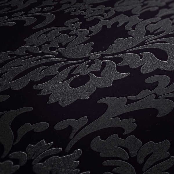 A.S. Creation Black är vacker 361663 Vinyltapet Barock 10.05 x 0.53 m Svart