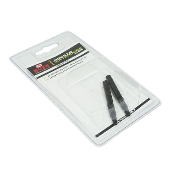 Presta P2R ventilförlängare - svart - 40 mm