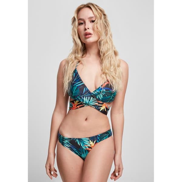 Bikini dam Urban Classics draperat mönster