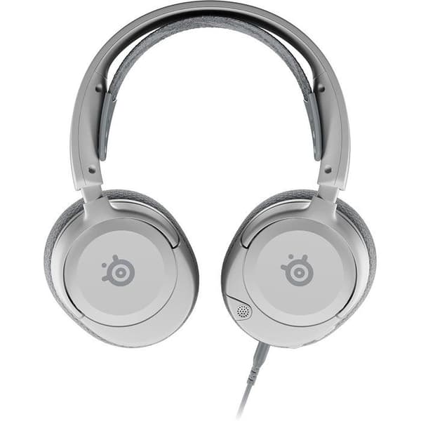 Gaming headset med sladd - STEELSERIES - Arctis Nova 1 - Multiplattform - Vit