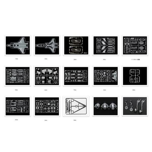 TAMIYA - Modellflygplan Lockheed Martin F-35b Lightning Ii |tamiya |61125| 1:48 - Ref : 14250