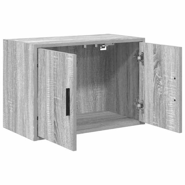 vidaXL Garageväggskåp 2 st sonoma grå ingenjörsträ 860654