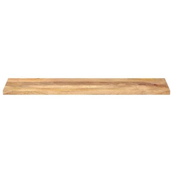 vidaXL Bordsskiva 110x40x3,8cm rektangulär massiv mangoträd