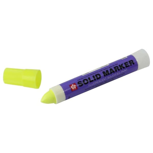 Marker - SAKURA - SKBLXSC1B - Fluo gul - Opaque - Mixad