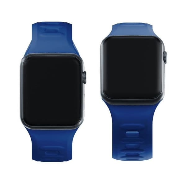 Siliconarmband Apple Watch 3MK 38/40/41mm Blå