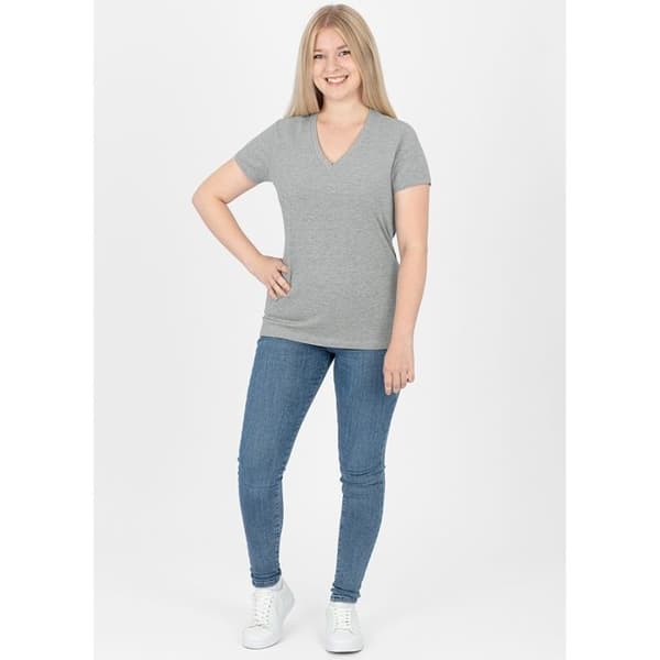 Jako Organic dam t-shirt - grå - 38
