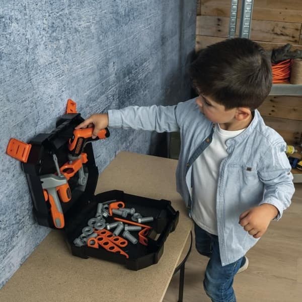 SMOBY - Black & Decker - Bricolo Väska - från 3 år