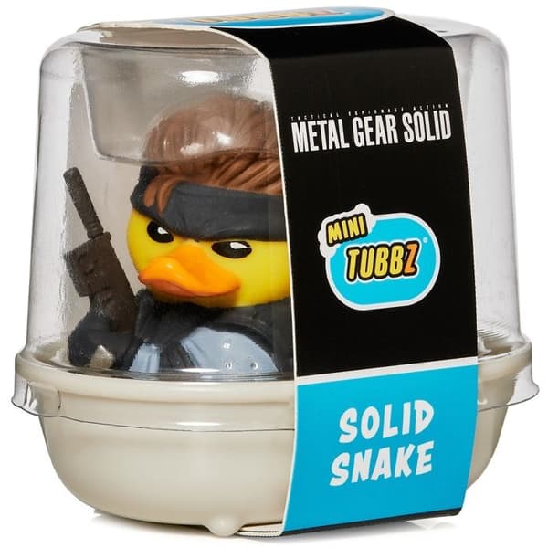 Figur - Mini TUBBZ - Metal Gear Solid - Solid Snake - 5cm - Multicolor