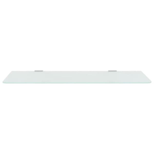 vidaXL Väggmonterad Urinal Skärm 90x40 cm Härdat glas
