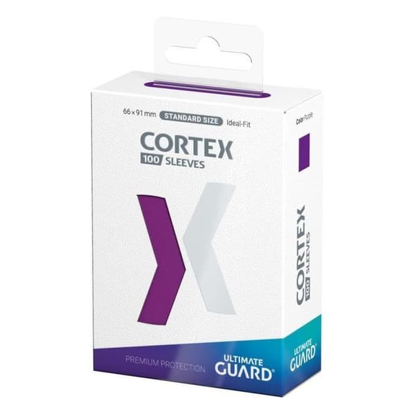 Spelaccessoar - ULTIMATE GUARD - CORTEX - 100 fickor - Lila - Hög klarhet
