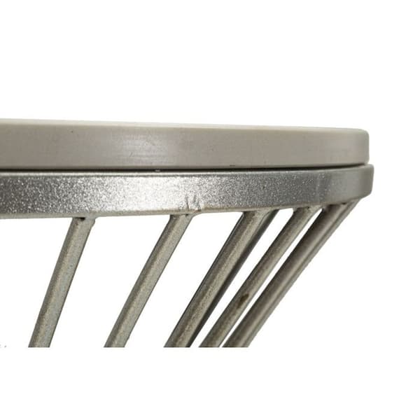 Mauro Ferretti Funnel soffbord - Silver - 50x100 cm