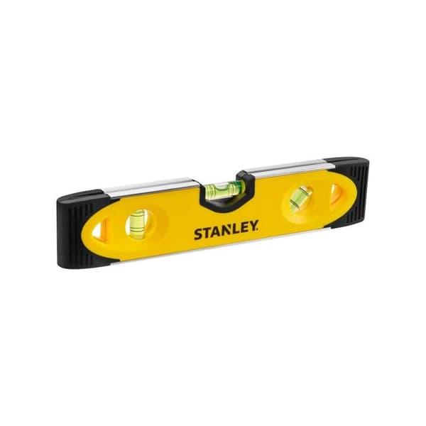 STANLEY tvåmaterial magnetisk torpednivå - 0-43-511 - 25 cm