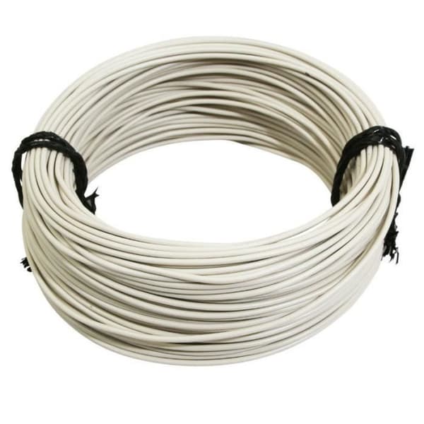 Elkabel - CYCLINGCOLORS - 5m - 0,5 mm² - Vit - Enledare