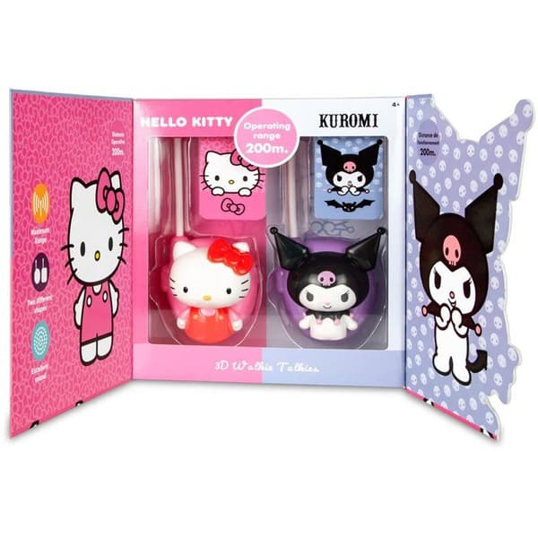 Talkie walkie 3D Hello Kitty & Vänner - BARN LICENSERING - HK50203