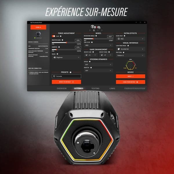Simuleringsrat - THRUSTMASTER - T818 Black Ed. SV - Direktdrift - Force Feedback - PC