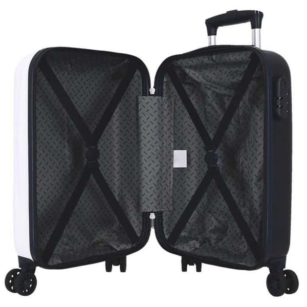 Barnkabinväska Marvel Spider-Man "Attack" 50 x 33 x 20 cm hård ABS 360° Vit