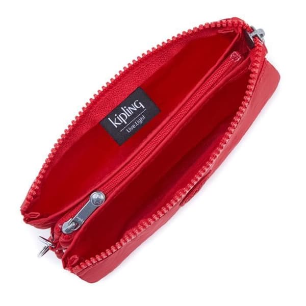 kipling Basic Creativity Purse L Röd Rouge [171110] - verktygsväska reseväska
