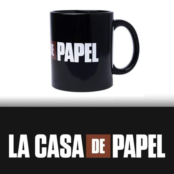 MUG LA CASA DE PAPEL LOGO - - - Grupo Erik