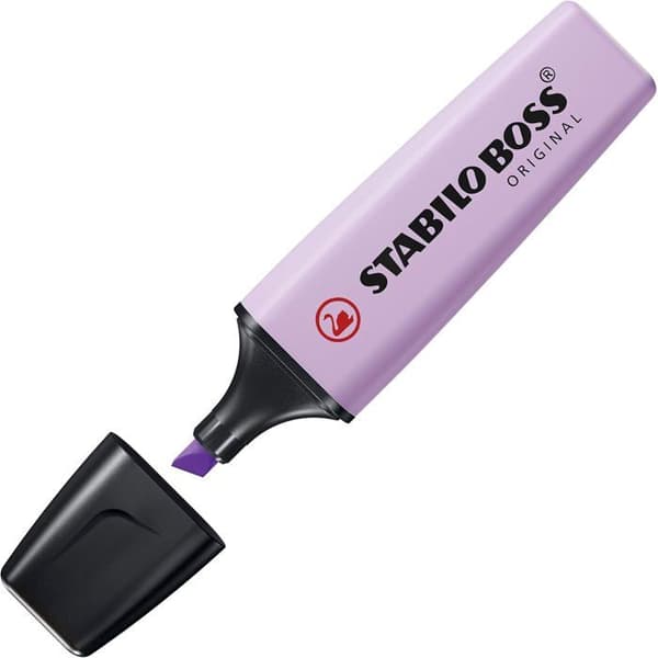 STABILO BOSS ORIGINAL Markerpenna Pack av 48 Fluorescerande och Pastell