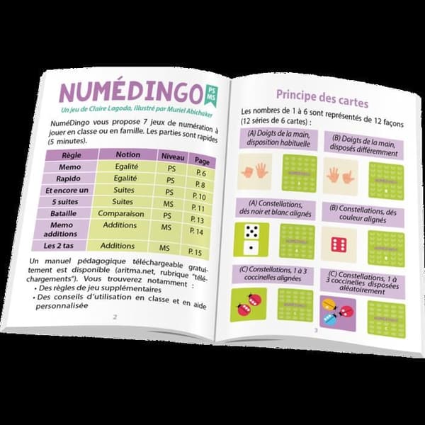 Numédingo PS-MS - Familjespel