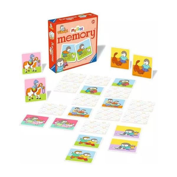 Sällskapsspel - bräspel. Ravensburger - Mitt Första Memory T'choupi Ravensburger