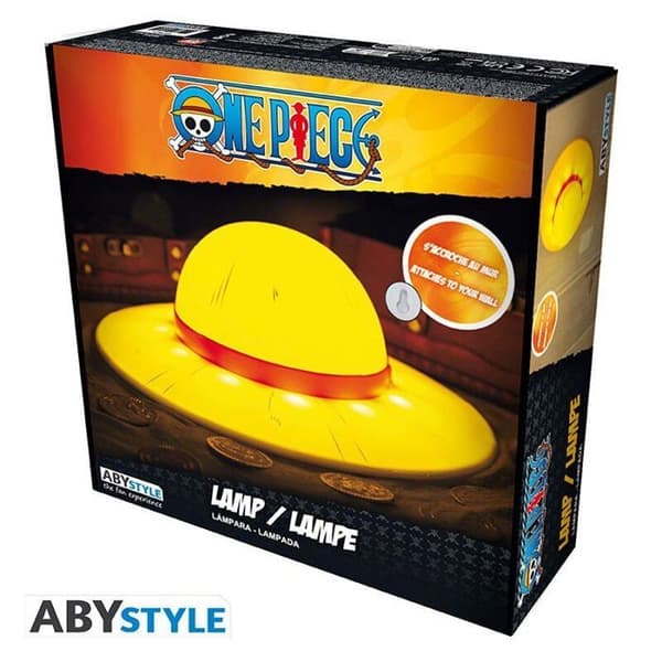 Stämningslampa - ABYstyle - One Piece - S strawhat - LED - AA-batterier