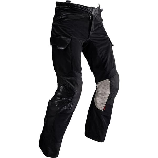 Dam motorcykelbyxor Leatt ADV Flowtour 5.5 V25 - mörkgrå/guld