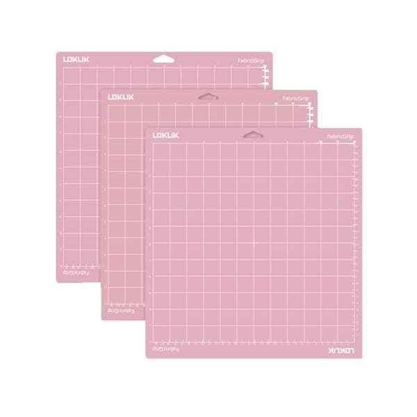 Skärmatta 3-pack - Rosa tyggrepp