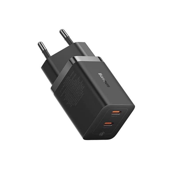 Snabbladdare - BASEUS - GAN 5 PRO - 40W - C+C - Europeisk Version