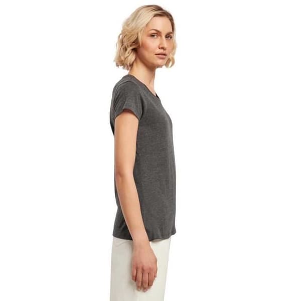 Bygg ditt varumärke Basic T-shirt för damer, kol, dam XS