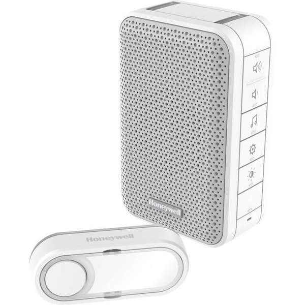 Komplett set för trådlös klocka Honeywell Home DC313S 150 m vit, grå