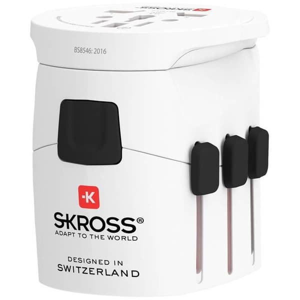 Skross 1103165 Pro Light World Travel Adapter