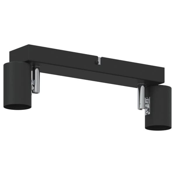 Spotlight - Justerbar - Svart - E27 - Metall - Dimbar