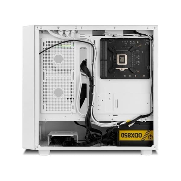 PC-chassi - NOX - Hummer BIOS - Härdat glas - USB 3.2 - LCD-skärm 8"