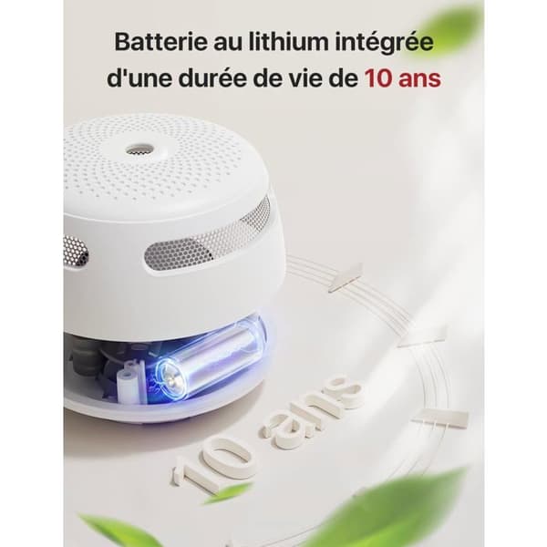 Röksensor - X-SENSE - XS01 - 3-pack - 10 års batteritid - Fotoelektrisk sensor