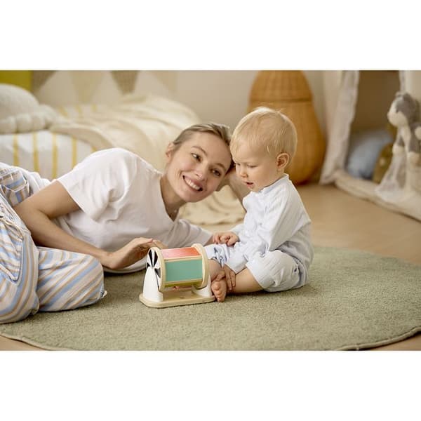 Rotationstrumma med spegel Montessori