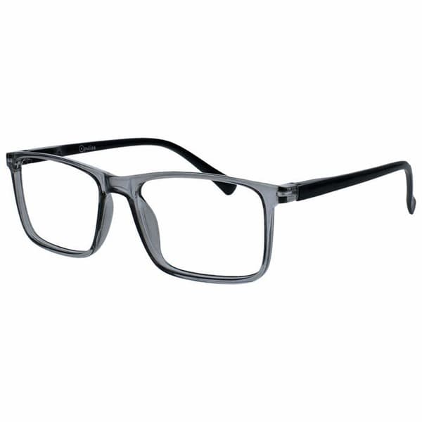 OPULIZE 5-pack stora läsglasögon +1,00 — svart/blå & grå/svart