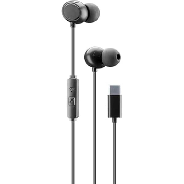 CELLULARLINE Cloud In-ear hörlurar - USB-C kontakt - Bullerdämpning