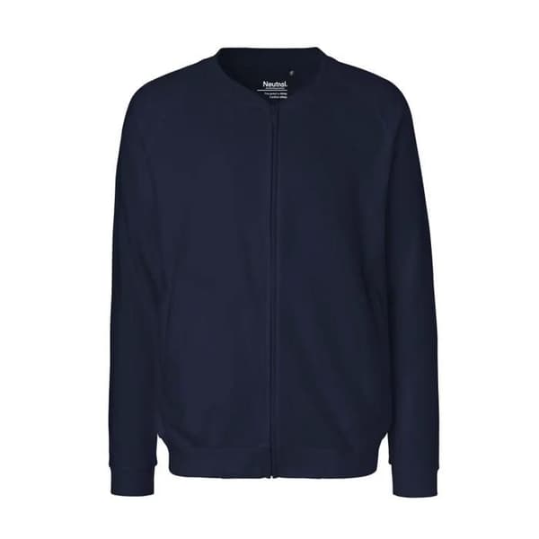 Neutral zip hoodie