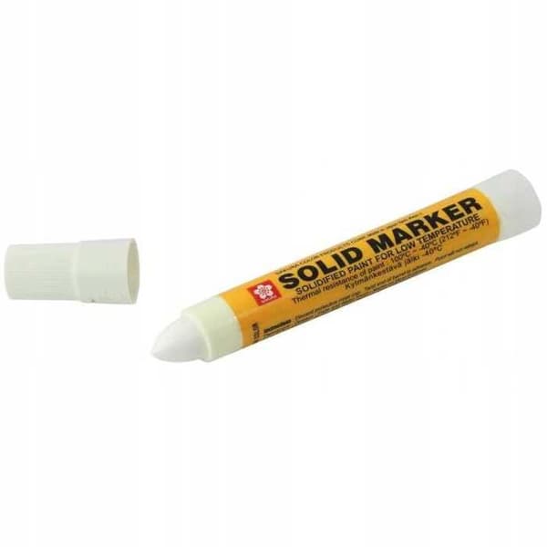 Vit marker för låga temperaturer vit, Sakura
