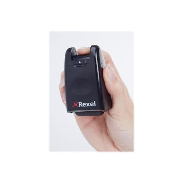Rexel ID Guard Självfärgande svart fast text datumstämpel