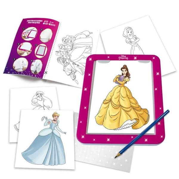 Ritbordslampa Disney Princesses