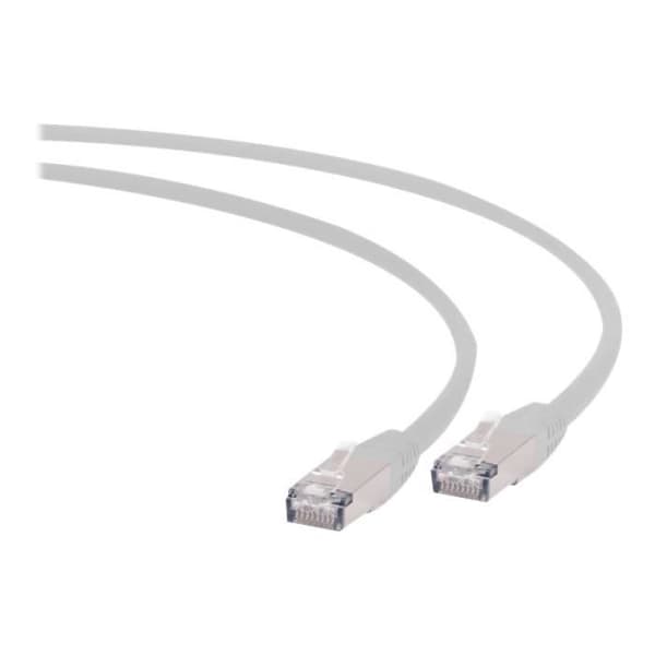RJ-45 anslutningskabel - GEMBIRD - 50 cm - SFTP - CAT 6a - halogenfri, grå