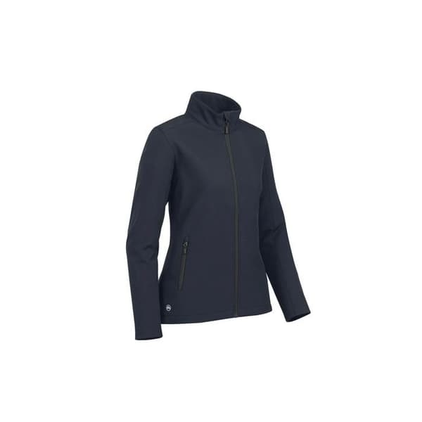Dam softshell-jacka Stormtech Orbiter - marin/kolfiber