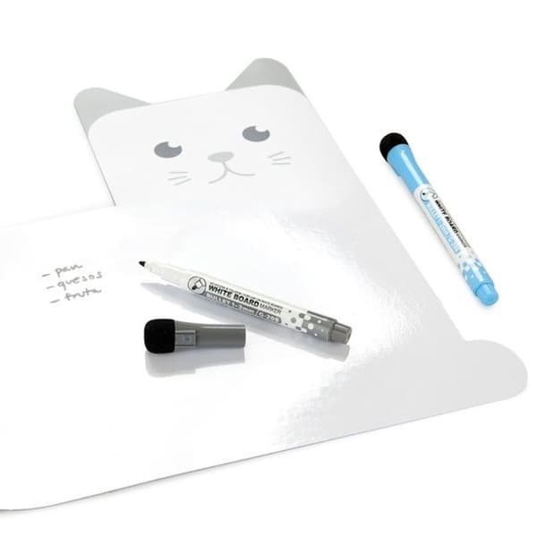 Magnettavla - Balvi - Meow - Vit - Plast PP - Samtida design