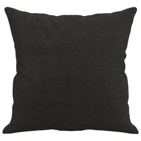 vidaXL Prydnadskuddar 2 st Svart 40x40 cm Tyg 349475