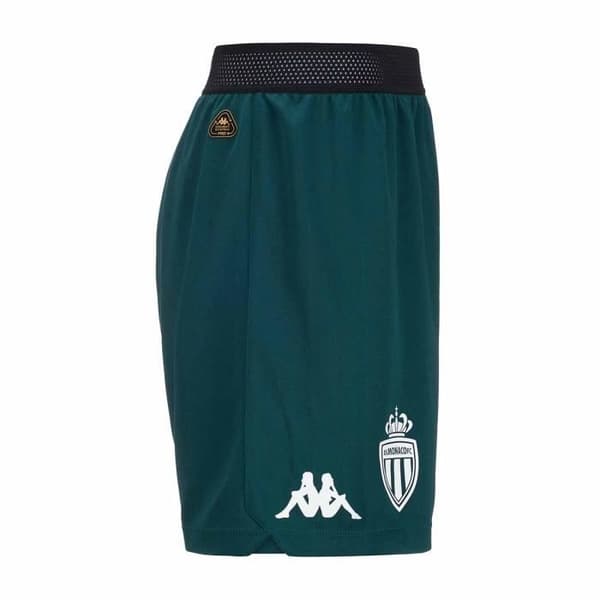 Fotbollsshorts KOMBAT RYDER PRO AS Monaco 24/25 för män - Mörkgrön