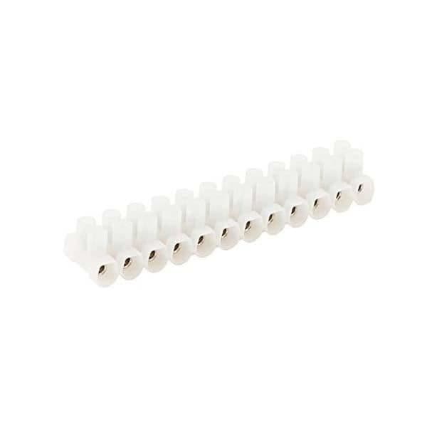 Anslutningsplint - TEKOX - 10 mm2 - Vit - Inomhus - 16 A