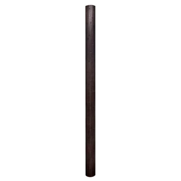 vidaXL Room Divider Bambu Mörkbrun 250 x 165 cm 241669