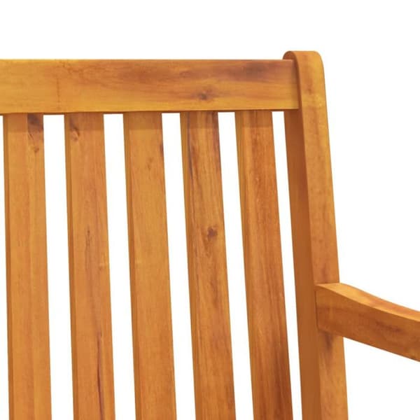 vidaXL Trädgårdsbänk 180 cm Solid akaciaträ 316612